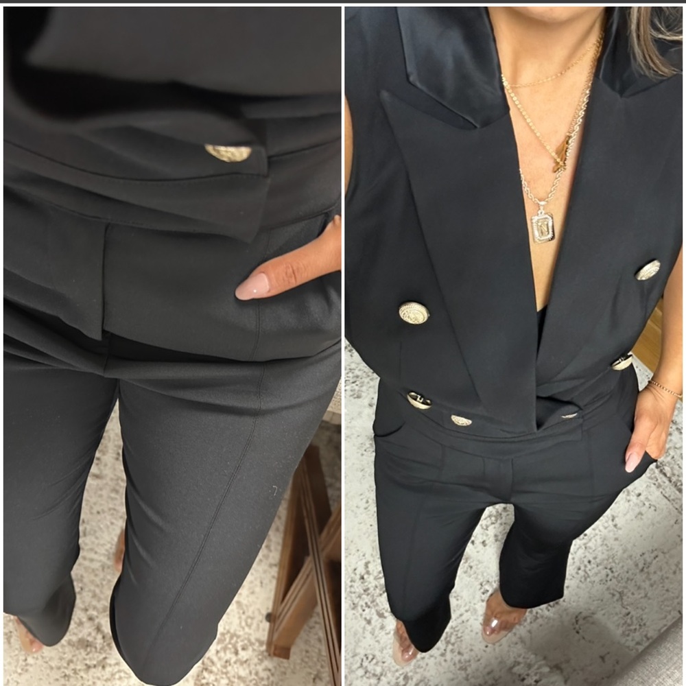 New✨Gorgeous Tuxedo jumpsuit - Picture 6 of 7